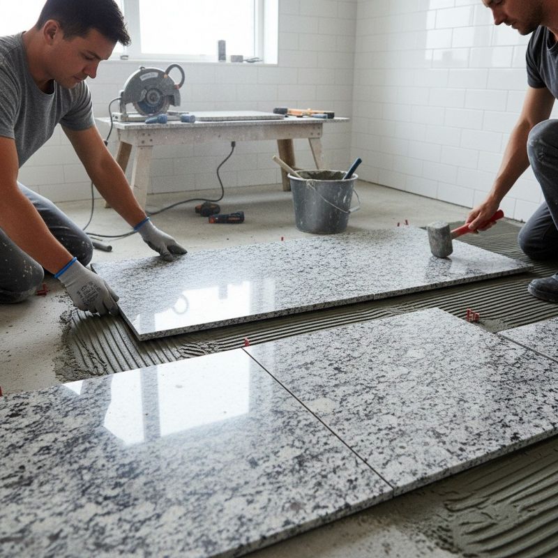 Granite Tile Installation
